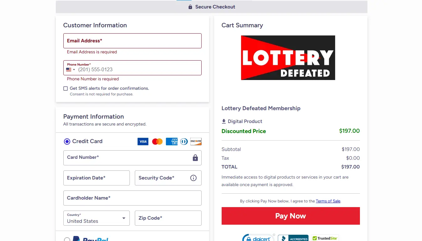 Lottery Defeated Software Order Now